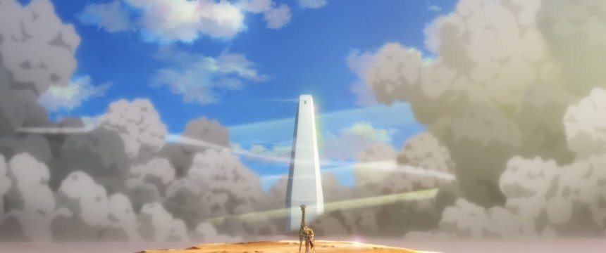 Reunion in front of industrial facility in post-credits scene